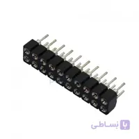 پین هدر مادگی 2x40 نظامی صاف 2.54mm