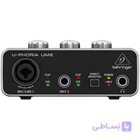 کارت صدا یو اس بی بهرینگر مدل U-Phoria UM2 ا Behringer U-Phoria UM2