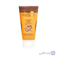 کرم ضد آفتاب بژ متوسط SPF50 سان سیف