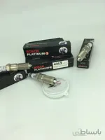 شمع بوش سوزنی پلاتینیوم دو پلاتین پایه بلند کونیک BOSCH 4313 یک بسته (چهار عدد)