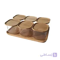ست اجیل خوری بامبو اولالا شش عددی 7156