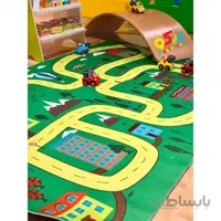 فرش ماشین بازی کودک مدل 0348