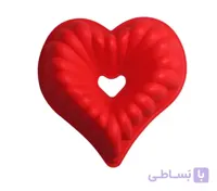 قالب سيليکوني قلب شيفون دار