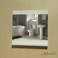 آینه دستشویی ۸۰۱۸ سفید | ۷۰ در ۷۰