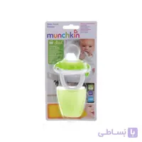 پستانک میوه خوری مانچکین Munchkin درب دار سبز