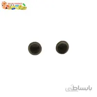 چشم عروسک طوسی بسته 5 جفتی کد3324C