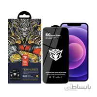 محافظ صفحه نمایش اس جی مدل Super Glass مناسب برای گوشی موبایل اپل Iphone 12 ا SG Super Glass screen protector suitable for Apple Iphone 12