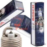 شمع پایه بلند سوزنی پلاتینیوم بوش آلمان BOSCH (بسته۴عددی) ا BOSCH Spark Plug FR7MPP10 PLATINUM