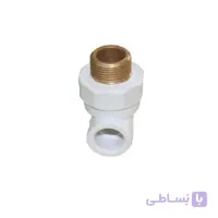 زانو یکسر بوشن فلزی 25 در 1/2