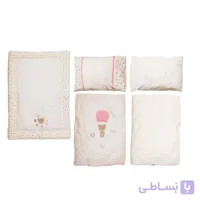 ست خواب نوزاد 5 تکه کیدبو Kidboo Cute Bear Pink