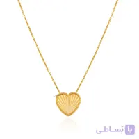 گرنبند طلا طرح قلب کد CN484