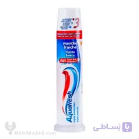 خمیر دندان پمپی آکوافرش triple protection : حجم 100 میلی لیتر
