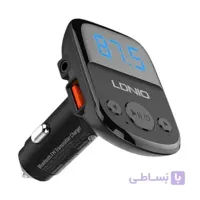 شارژر فندکی الدینیو مدل C706Q همراه با کابل microUSB