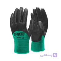 دستکش نیم مواد شیاری FOX کد 1257