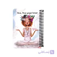 دفتر یادداشت دات نوت طرح دختران Girls سایز A6 کد 06