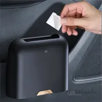 سطل زباله هوشمند بیسوس Baseus Smart Cleaner Trash Can CRLJT01-01 مناسب اتومبیل همراه 120 کیسه زباله