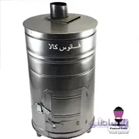 بخاری هیزمی فولادی 75 سانتی