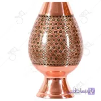گلدان صراحی 20 مس و خاتم مدل 0803