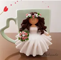 لیوان عروسک خمیری کله فندقی کد ۱۰۱۰۲۹