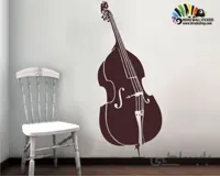 استیکر و برچسب دیواری ویولن سل violen wall stickers کد h414