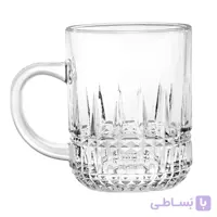 لیوان بلوری دسته دار کد 7502