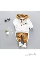 خرید انلاین ست لباس نوزاد پسرانه ترک برند Beren Kids Beyaz Kahve ty71612667