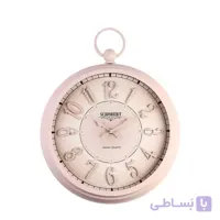 ساعت دیواری فلزی شوبرت مدل 5138