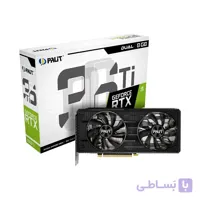 کارت گرافیک Palit GeForce RTX 3060 Ti Dual Lhr ا Palit GeForce RTX 3060 Ti Dual graphics card