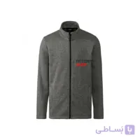 سویشرت زیپ دار طوسی مردانه لیورجی سایز L