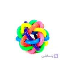 اسباب بازی گربه توپ رنگین کمان یا ماکارونی