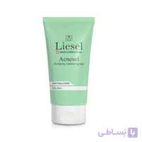 ژل شستشوی پوست چرب لایسل ا Liesel Acnesel Purifying Cleansing Gel