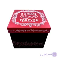 جعبه هدیه و کادو طرح مربع(۵عددی)