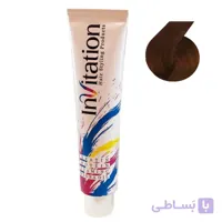 رنگ مو اینویتیشن شماره 4.65 رنگ قهوه ای شکلاتی حجم 120 میل