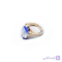 انگشتر نجفی نگین یاقوت کبود روشن