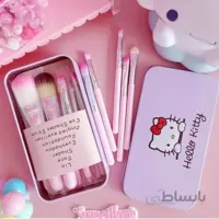 براش هلو کیتی 7 عددی ا Hello Kitty brush set