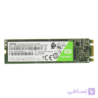 حافظه SSD وسترن دیجیتال مدل GREEN WDS480G M2 ظرفیت 480 گیگابایت ا Western Digital GREEN WDS480 M2 SSD Drive-480GB