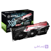 کارت گرافیک inno3d Geforce RTX 3060Ti Ichill x3 red