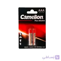 باتری قلمی کملیون مدل Plus Alkaline LR6 بسته 2 عددی ا Camelion AA Battery Plus Alkaline LR6 Pack Of 2
