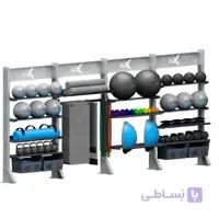 قفسه تجهیزات ورزشی مدل PSD-RAX S04