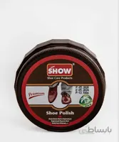 واکس جامد کلاسیک قهوایی ۵۰گرمی کفش شو Show