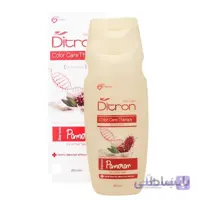 شامپو تثبیت کننده رنگ مو حاوی عصاره انار دیترون حجم 200 میل ا Hair Care Pomoron Color Care Therapy Shampoo Ditron