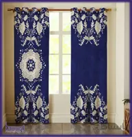 پرده طرح اسلیمی مدل P1001