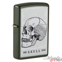 فندک زیپو اصل کد ۴۹۶۰۲ – Original Zippo Skull Design