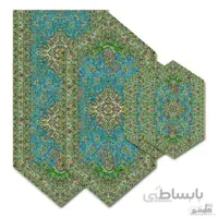 سرویس کامل رومیزی ترمه طرح مهستان کد 814