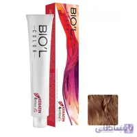 رنگ موی بیول سری بلوطی حجم 100 میل شماره 6.81 رنگ بلوند بلوطی تیره ا Biol Hair Color 100ml No 6.81