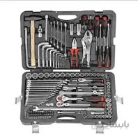 جعبه بکس 1/2 , 3/8 , 1/4 اینچ + ابزار عمومی فورس – FORCE مدل 41421