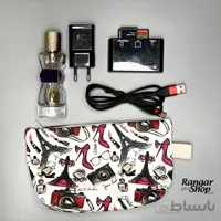 کیف لوازم ارایش طرح ایفل