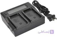 شارژر دوبل فوتومکس مخصوص باتری های سونی﻿﻿ Dual-LCD-Battery-Charger-for-Sony