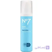 کرم روزانه و آبرسان نامبر سون No7 مدل Hydra Luminous حجم 50 میل | حاوی ضد آفتاب SPF15+ ا No7 Hydra Luminous day lotion SPF 15, 50ml