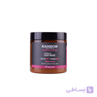 ماسک مو فاقد سولفات حاوی آرگان و کراتین رینبو RAINBOW